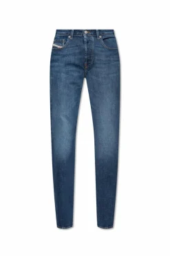 Diesel GRANATOWY Jeansy ‘1989 D-MINE’