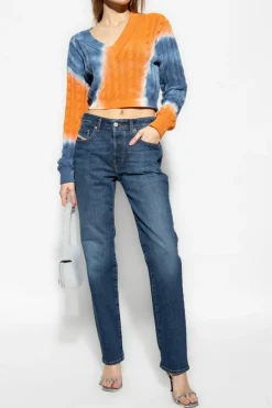 Diesel GRANATOWY Jeansy ‘1989 D-MINE’