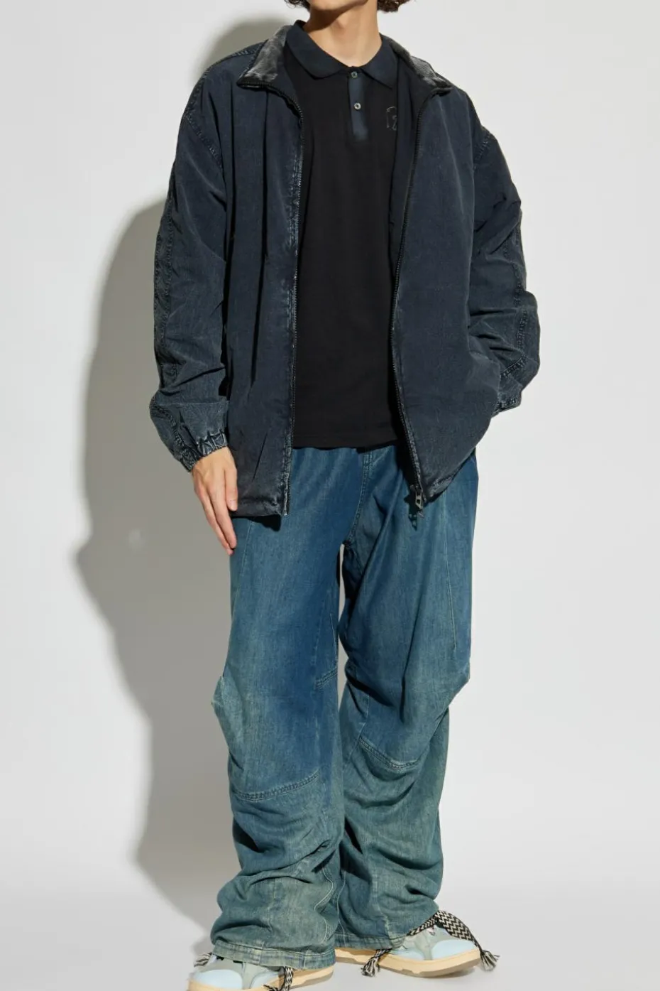 Diesel GRANATOWY Kurtka `J-WILSON`
