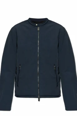 Diesel GRANATOWY Ocieplana kurtka `J-CARVER-PADD`