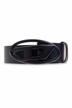 Diesel GRANATOWY Pasek `OVAL D LOGO B`