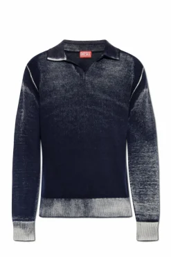 Diesel GRANATOWY Sweter `K-LORENZO`