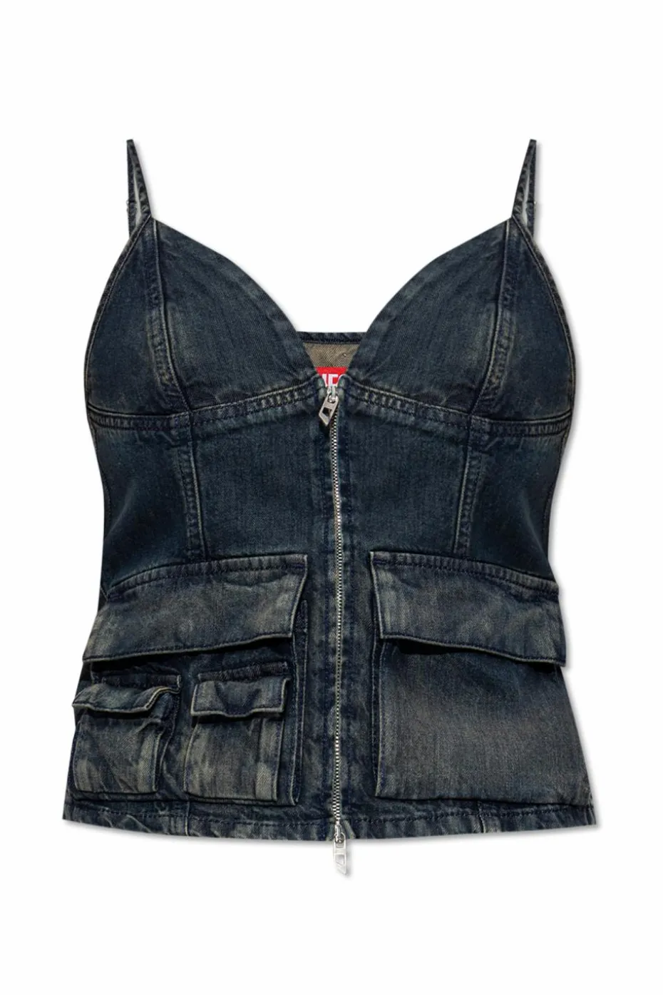Diesel GRANATOWY Top `DE-MELLIS-S`