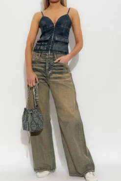 Diesel GRANATOWY Top `DE-MELLIS-S`