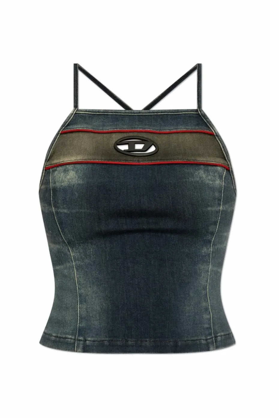 Diesel GRANATOWY Top `DE-PILU-S`