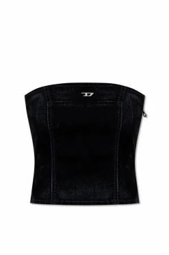 Diesel GRANATOWY Top `DE-VILLE`