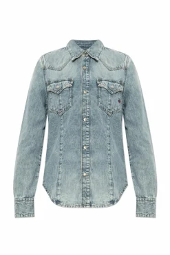 Diesel jasnoniebieski Jeansowa koszula ‘DE-WAVES’