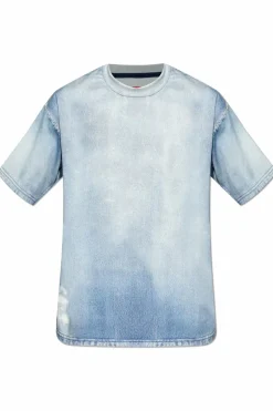 Diesel jasnoniebieski T-shirt `D-BOX `