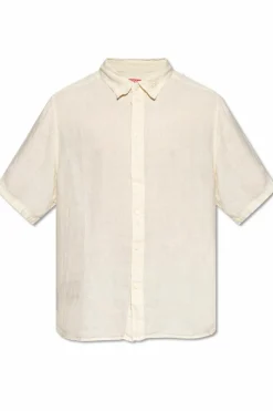 Diesel kremowy Koszula ` S-UCCLE-A`