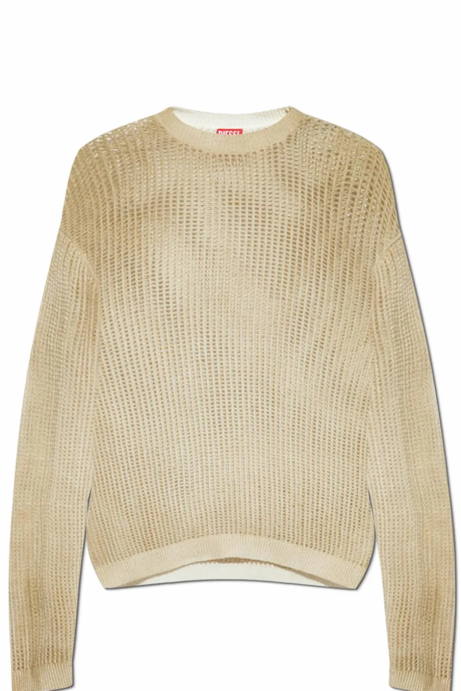 Diesel kremowy Sweter `K-SKUAT`