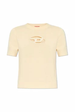 Diesel kremowy Top `M-ARGARIN-SS`
