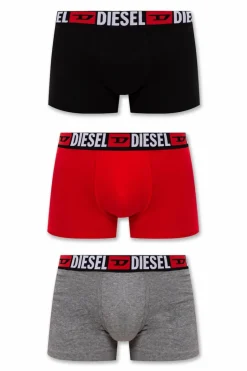 Diesel MULTIKOLOR Trójpak bokserek z logo