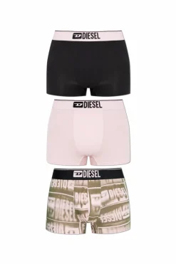 Diesel MULTIKOLOR Trójpak bokserek `DAMIEN-D-BOX-3PACK`
