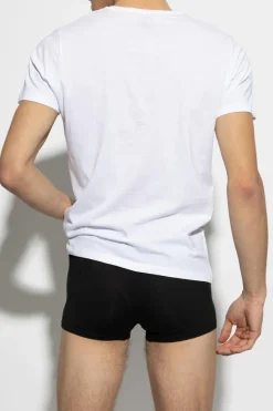Diesel MULTIKOLOR Trójpak t-shirtów `RANDAL-D-BOX-3PACK`