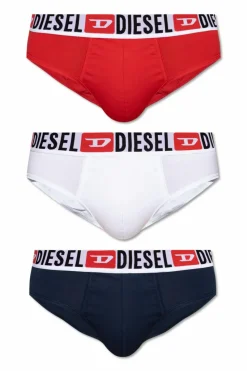 Diesel MULTIKOLOR Trójpak slipów `UMBR-ANDRETHREEPACK`