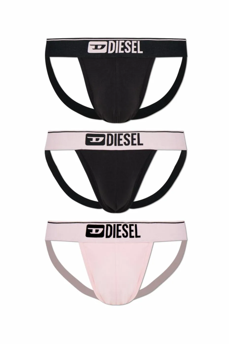 Diesel MULTIKOLOR Trójpak jockstrapów `UMBR-JOCKYTHREEPACK`