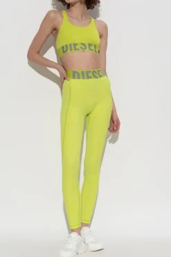 Diesel neonowy Biustonosz `UFSB-COTTON-RACE-BRALETTE `