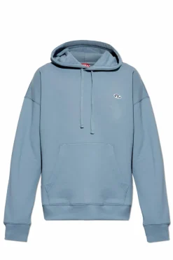 Diesel NIEBIESKI Bluza `S-ROB-HOOD-DOVAL-PJ`