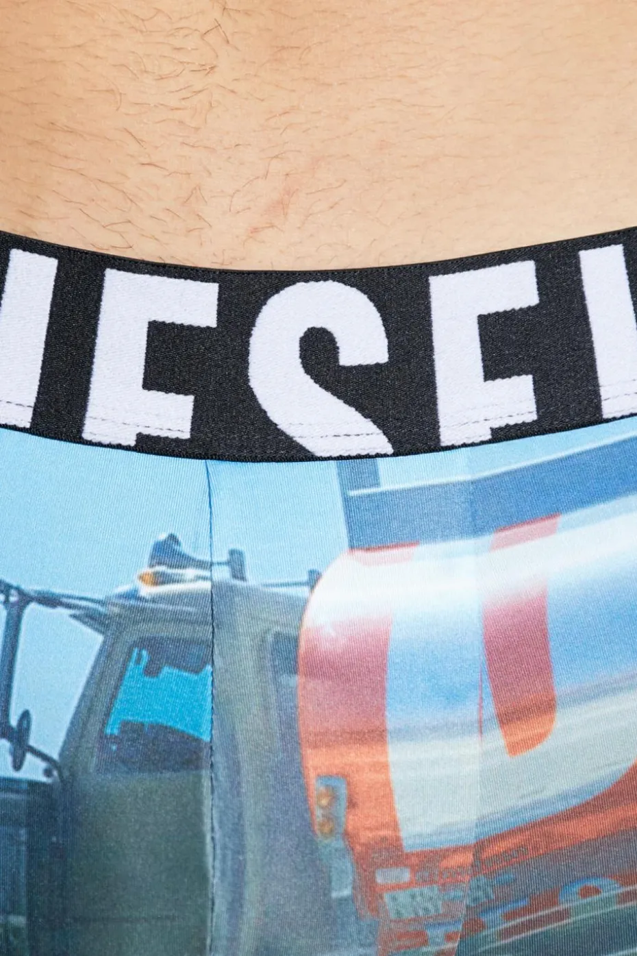 Diesel NIEBIESKI Bokserki `DAMIEN-D-POP-40 BOXER`