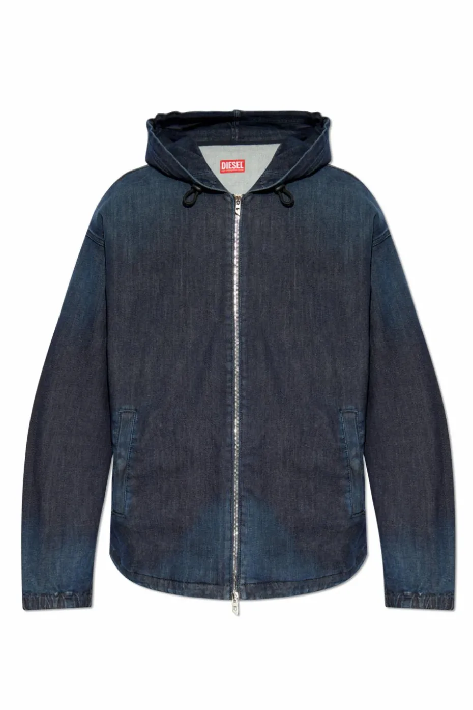 Diesel NIEBIESKI Jeansowa kurtka `D-WYNNY`