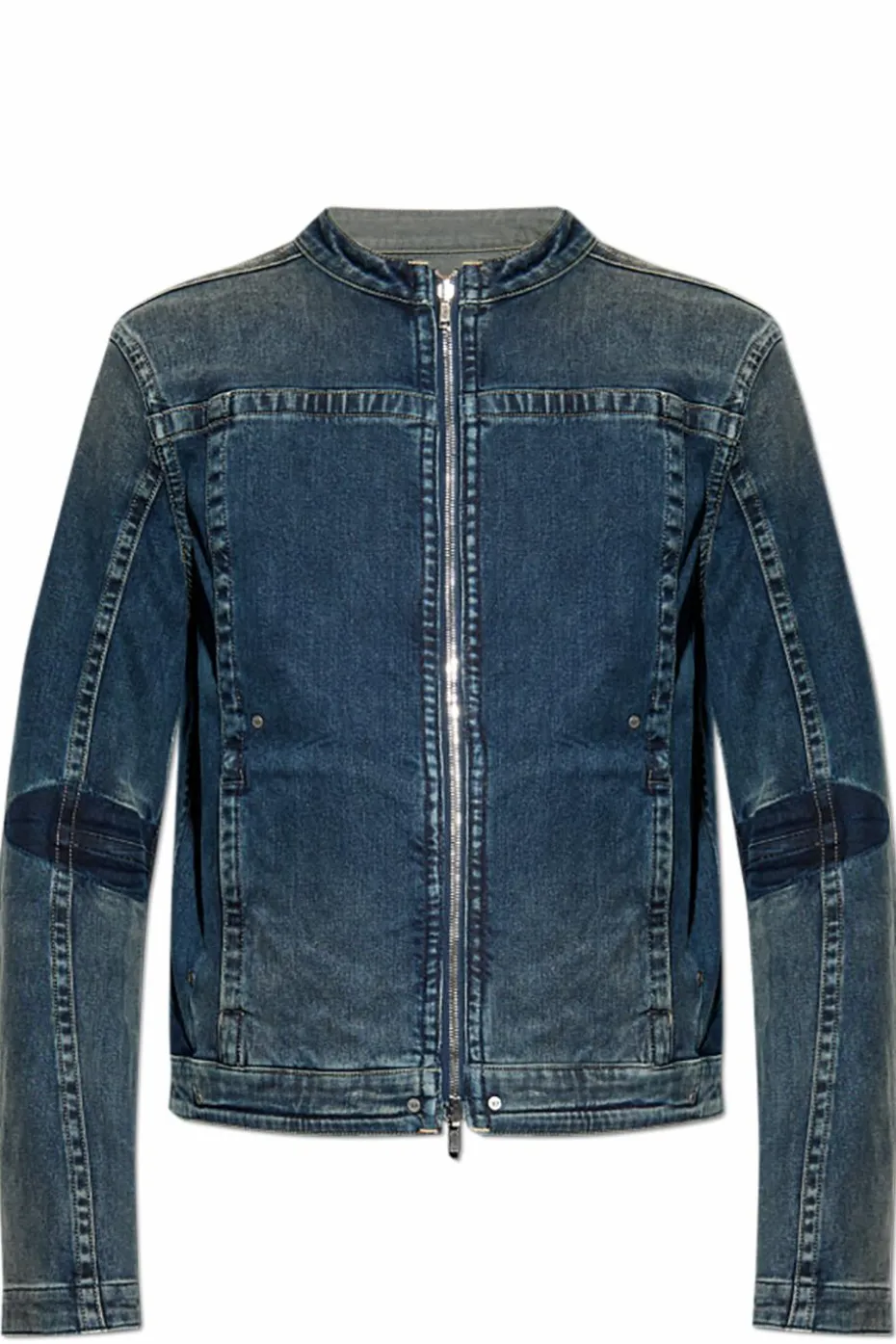 Diesel NIEBIESKI Jeansowa kurtka `D-GLORY-RE`