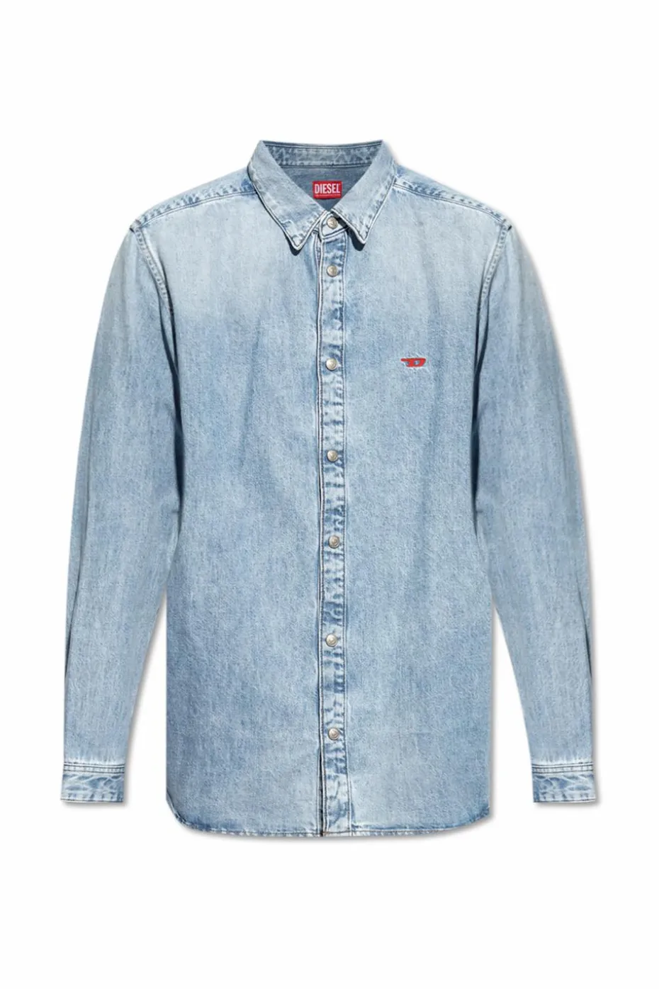 Diesel NIEBIESKI Jeansowa koszula ‘D-SIMPLY’