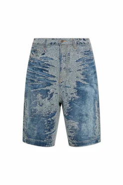 Diesel NIEBIESKI Jeansowe szorty `D-LIRE-SHORT-S`