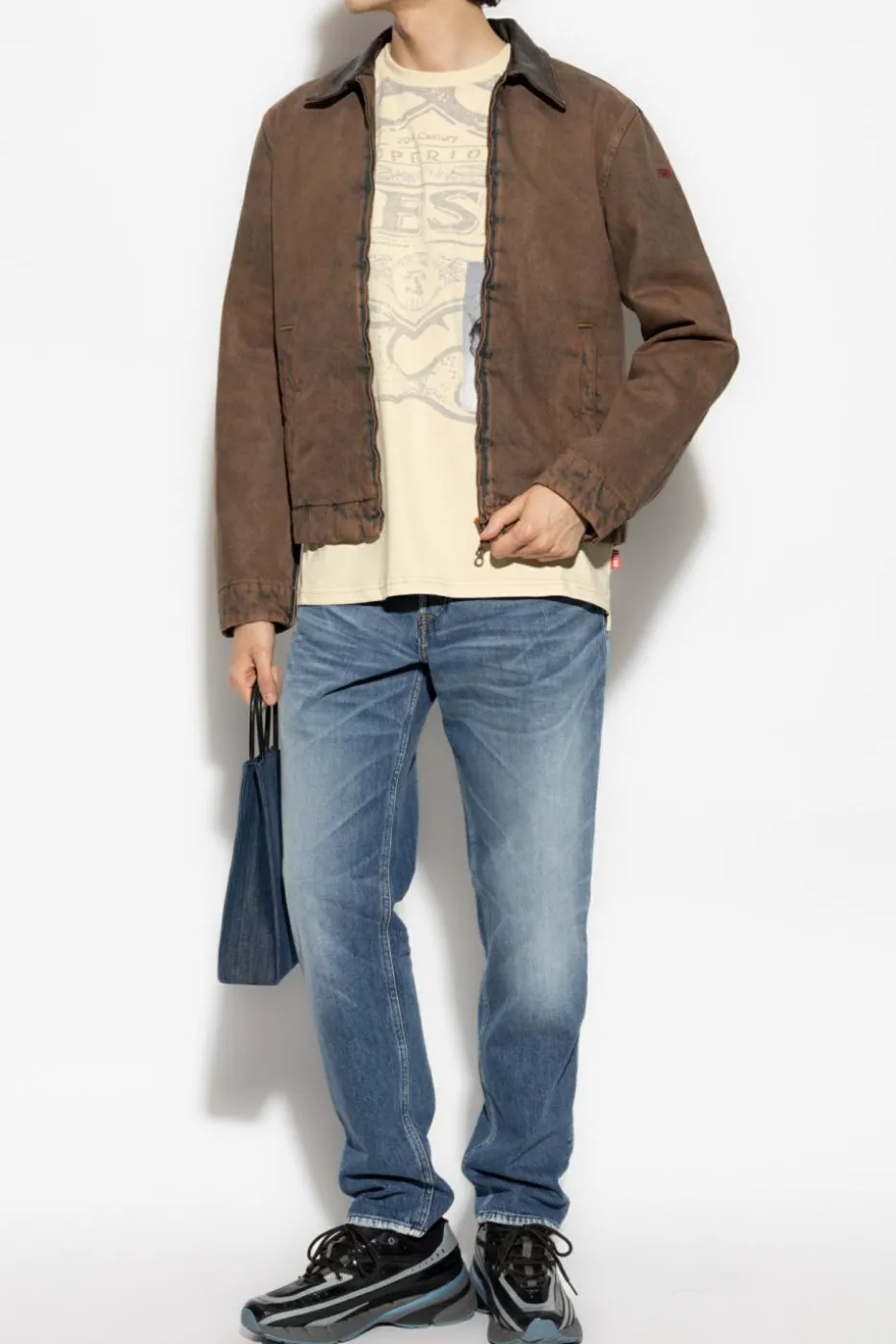 Diesel NIEBIESKI Jeansy `2023 D-FINITIVE`