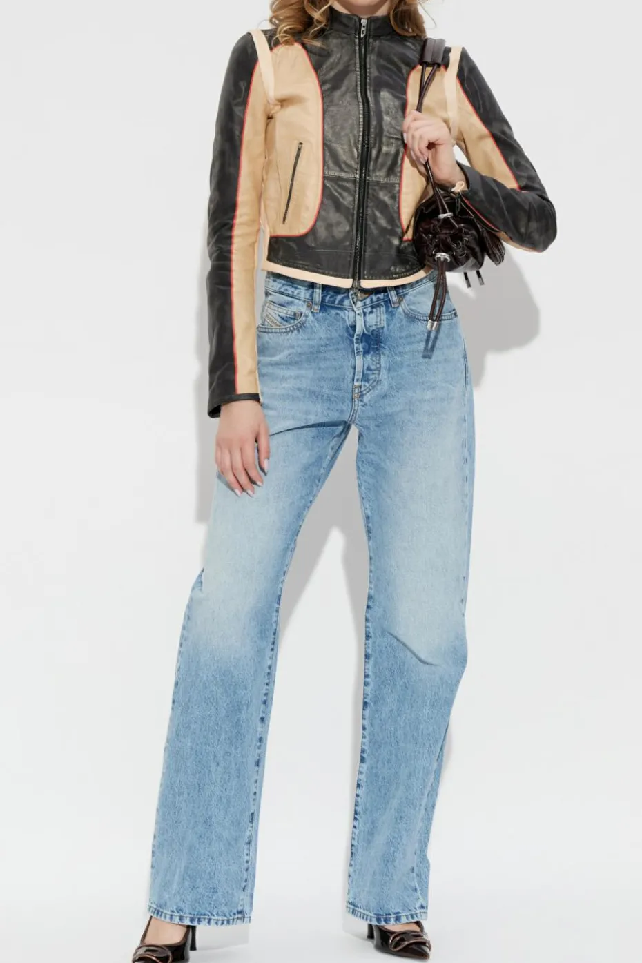 Diesel NIEBIESKI Jeansy `1971 D-SENT`