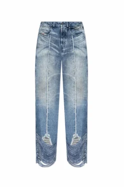 Diesel NIEBIESKI Jeansy `1998 D-BUCK-FSG`