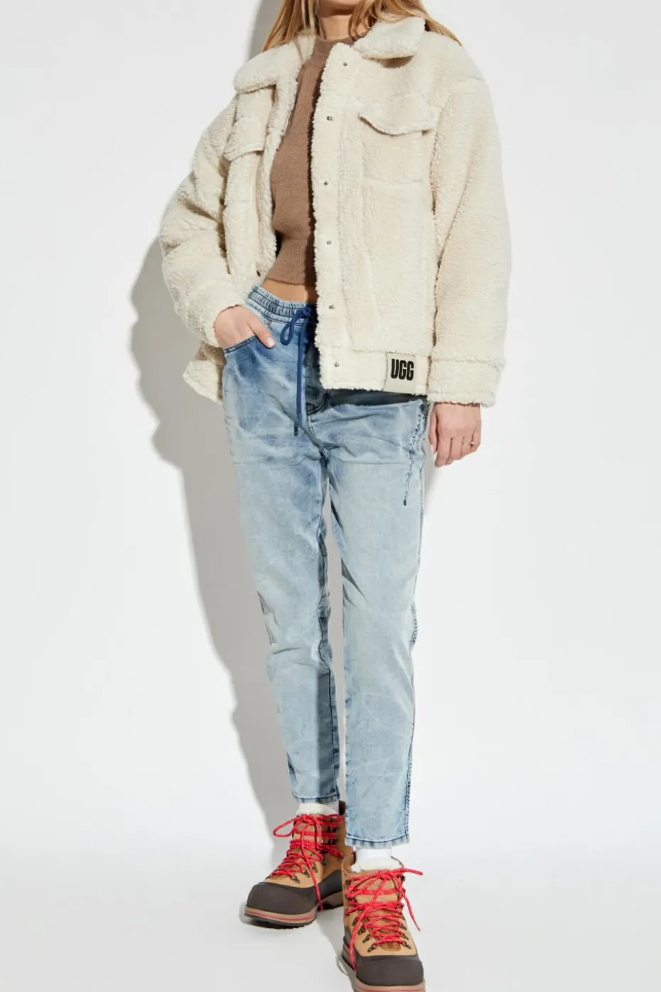 Diesel NIEBIESKI Jeansy `2041 D-FAYZA `