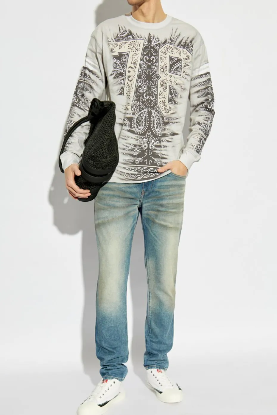 Diesel NIEBIESKI Jeansy `2019 D-STRUKT`
