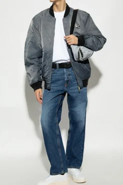 Diesel NIEBIESKI Jeansy ‘2010 D-MACS L.32’ typu ‘loose’