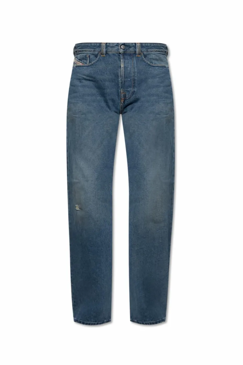 Diesel NIEBIESKI Jeansy `1980 D-EEPER`