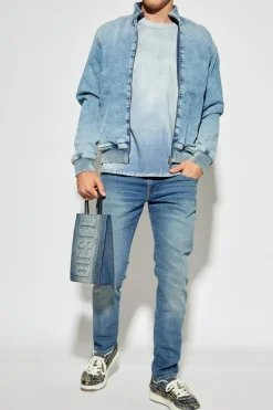 Diesel NIEBIESKI Jeansy `D-STRUKT`