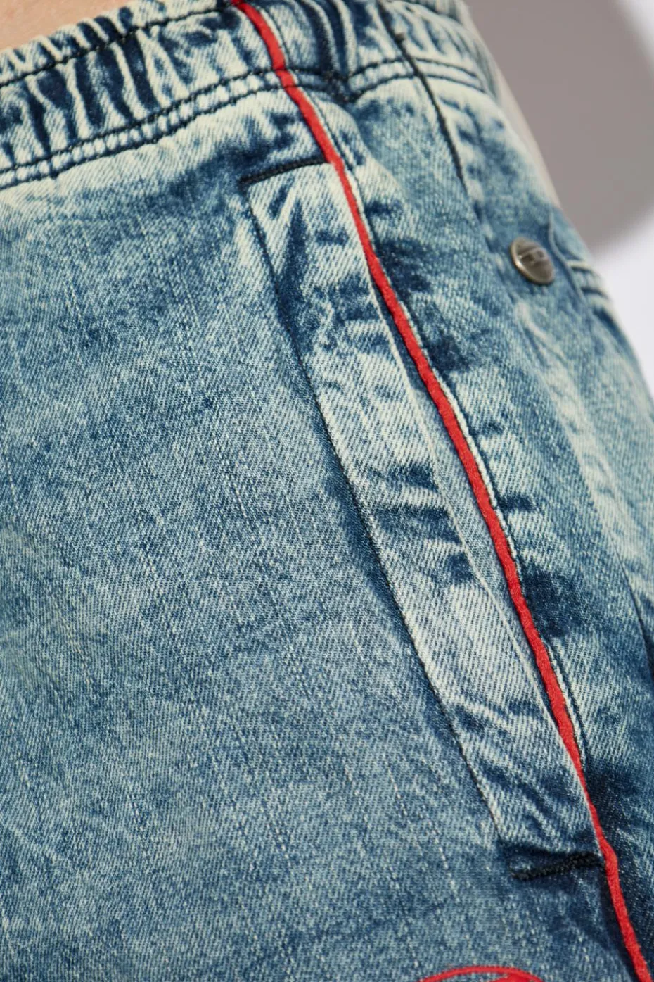 Diesel NIEBIESKI Jeansy `D-AXFOR-S`