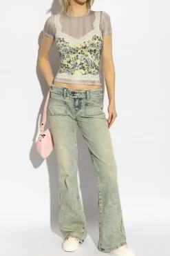 Diesel NIEBIESKI Jeansy `D-HUSH`