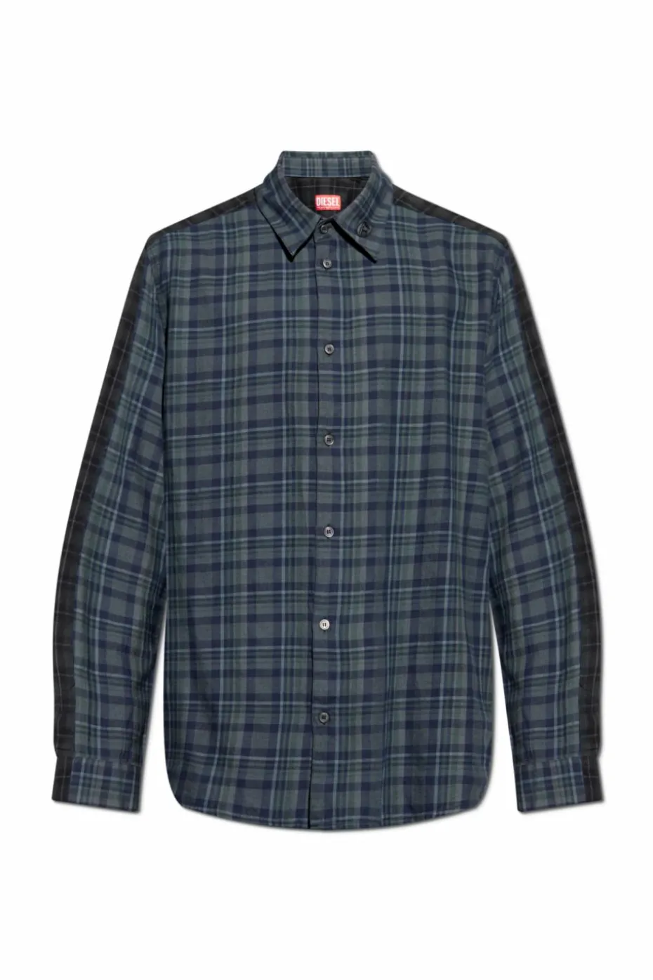 Diesel NIEBIESKI Koszula `S-SIMPLY-CHECK`