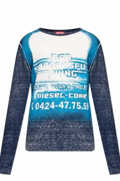Diesel NIEBIESKI Prążkowany top `K-ROD`