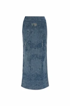 Diesel NIEBIESKI Spódnica `DE-MEGAN-FSG`