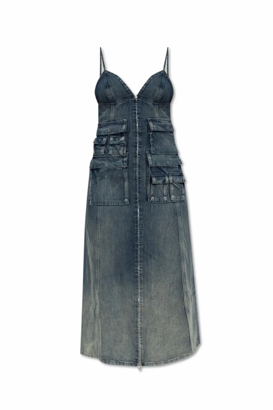 Diesel NIEBIESKI Sukienka `DE-MELVI-S`
