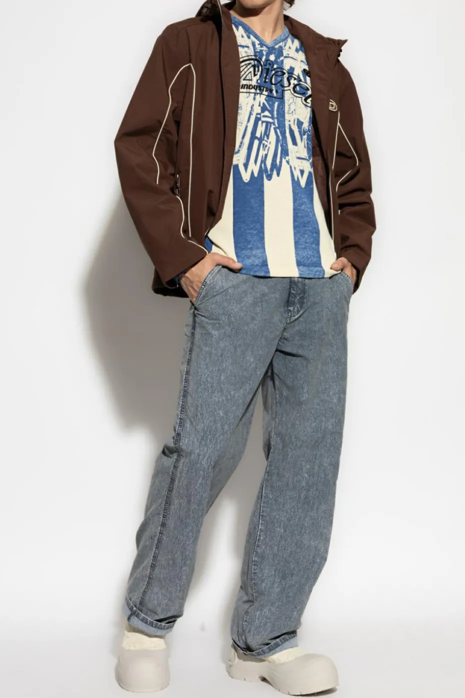 Diesel NIEBIESKI Sweter `K-OLIBA-V`