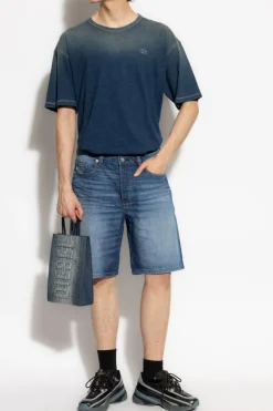 Diesel NIEBIESKI Szorty `REGULAR-SHORT`