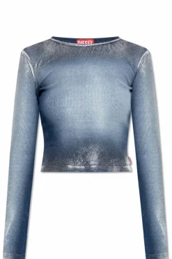 Diesel NIEBIESKI Top `T-BANES-NC-Q1`