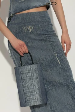 Diesel NIEBIESKI Torba do ręki `LES SHOPPERS`