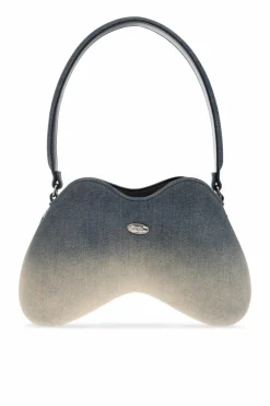 Diesel NIEBIESKI Torba na ramię `PLAY DOUBLE-D SHOULDER`