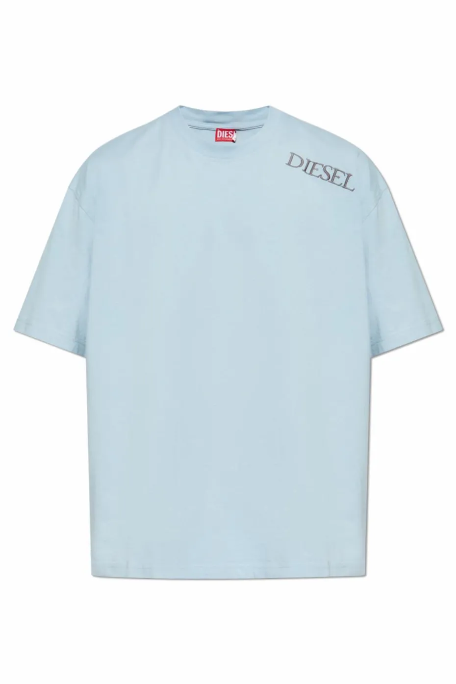 Diesel NIEBIESKI T-shirt `T-BOGGY-T5`
