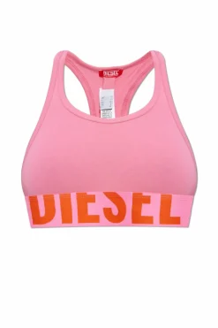 Diesel RÓŻOWY Biustonosz `UFSB-COTTON-RACE`