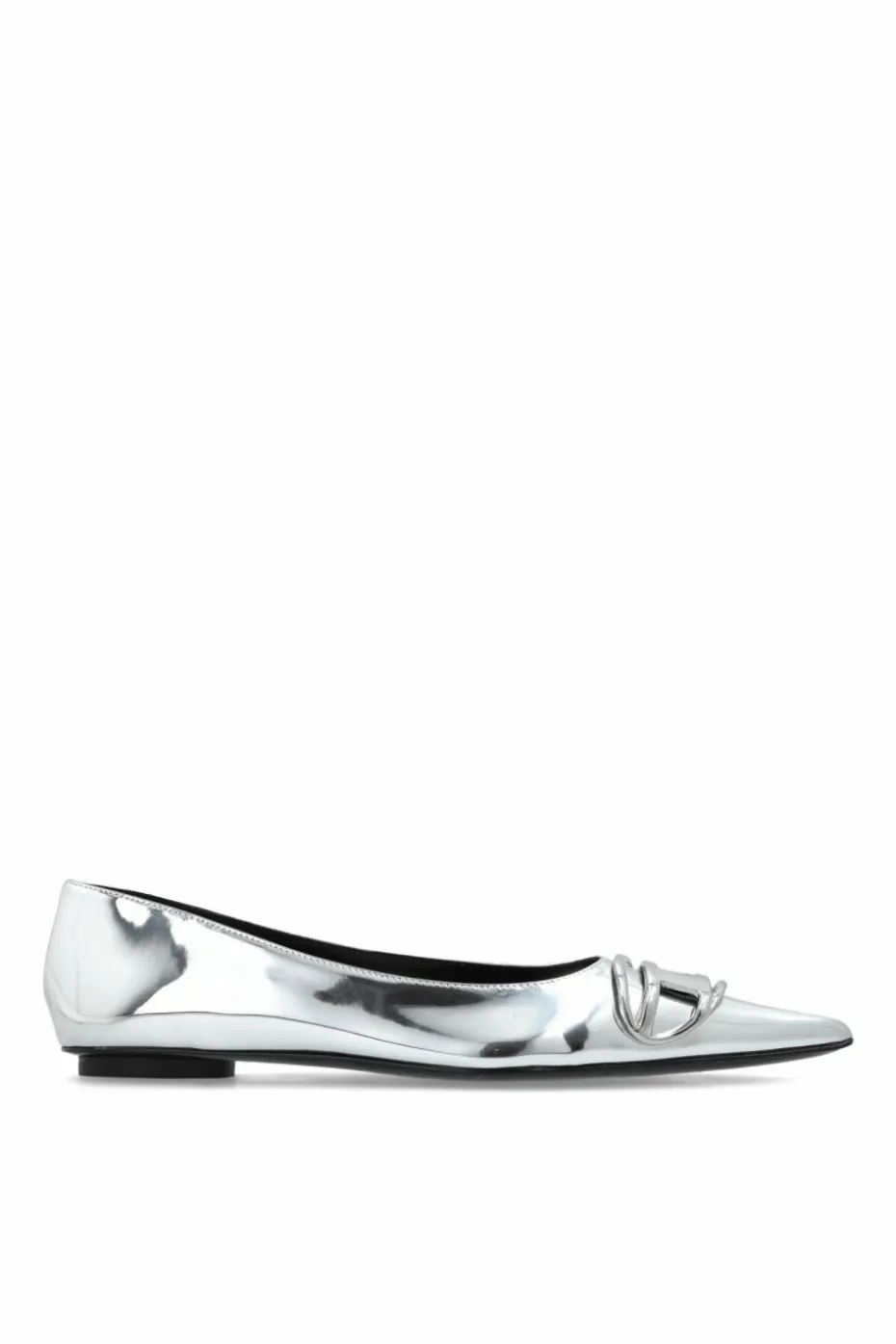 Diesel SREBRNY Baleriny `D-VENUS BAL`