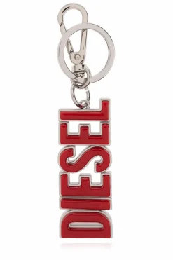 Diesel SREBRNY Brelok `DSL 3D KEY RING X10294`